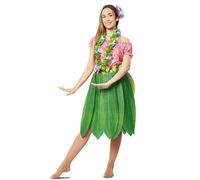 EUROCARNAVALES Disfraz de Hawaiana Moana para Mujer - Disfraces Hawaianos - Mujer, M