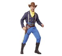 Eurocarnavales Disfraz de Vaquero Wayne para hombre