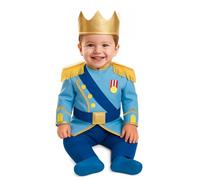 EUROCARNAVALES Disfraz pequeño príncipe Azul bebé - 1-2 años (80-91 cm)