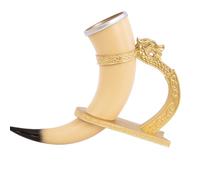 EUROCARNAVALES FYASA - Jarra de Cuerno Vikingo Decorativa para Disfraz