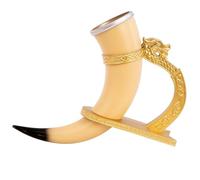 EUROCARNAVALES FYASA - Jarra de Cuerno Vikingo Decorativa para Disfraz