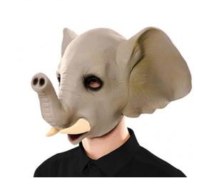EUROCARNAVALES Máscara de Elefante con Cuernos