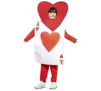 EUROCARNAVALES, SA Disfraz de Carta As de Corazones Infantil