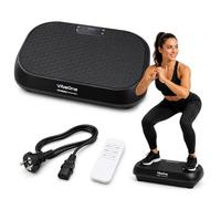 EUROCATCH VibeOne Plataforma vibratoria Fitness - con Mando a Distancia - 120 Niveles - Entrenamiento Completo - Tonificación y Quema de Grasa