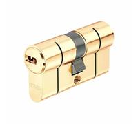 EUROCILINDRO PUNTOS LATÓN DOBLE EMBRAGUE 40/40 - D66 MM 40/40 ABUS