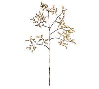 EUROCINSA Ref.16340C15 Navidad, RAMITA DE Lentejuela Oro, Caja de 12uds, 89cm
