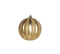 EUROCINSA Ref.28543 Pack de 2 Botes con 3 Bolas/Pack Colgantes Oro Mate y Brillo 15Øcm. 2uds, PVC, Dorado, 15 cm