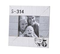 eurof irany Dr/Stone/Memoria/01 Photo Frame, MDF, White, 17 x 17 x 2 cm