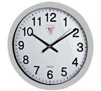 EUROFEST Athletic Club de Bilbao - Reloj de Pared Analógico 31cm diámetro Color Plateado/Blanco