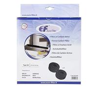 Eurofilter FKS380 - Filtro de carbón redondo tipo 58 AKB000/1, 142 mm, apto para Whirlpool IKEA Ignis Bauknecht 484000008782, también apto para AEG Electrolux 4055374690 Indesit C00384666