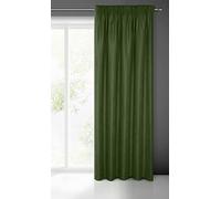 Eurofirany Cortina Lisa con Cinta de Volantes para salón o Dormitorio