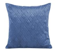 Eurofirany Fundas de cojín, Fundas de sofá, Fundas de cojín Decorativas, Pack Doble, Juego de 2 Fundas de Almohada, Cojines Decorativos, Azul Marino + Verde, 45 x 45 cm, 2