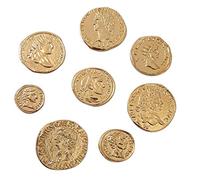 Eurofusioni Monedas Romanas Imperiales chapada de Oro - Set 8 Emperadores Antigua Roma