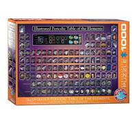 Eurographics 6000-0258 - Rompecabezas ilustrado de Tabla periódica de los Elementos, Varios, 48 x 68 cm