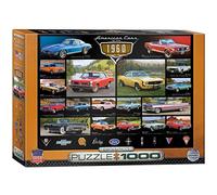 Eurographics 6000-0677 American Cars of The 1960s Puzzle, Various, 48 x 68 cm