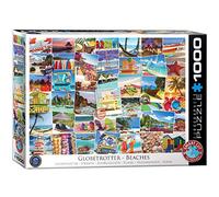 EuroGraphics- Beaches-Globetrotter Playas Rompecabezas, Multicolor, Talla única (6000-0761)