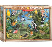 Eurographics 6000-0967 Garden Birds by Joahn Francis Puzzle, Various, 48 x 68 cm