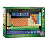 Eurographics 6000-1001 La Tabla periódica de los Elementos, Rompecabezas, Varios, 48 x 68 cm