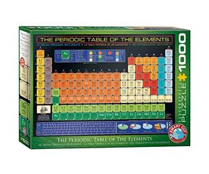 Eurographics 6000-1001 La Tabla periódica de los Elementos, Rompecabezas, Varios, 48 x 68 cm