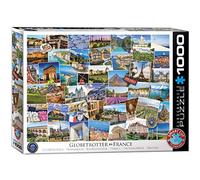 EuroGraphics 6000-5466 Puzzle Globetrotter Francia, Multicolor