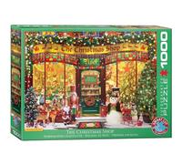 EuroGraphics 6000-5521 by Garry Animales Puzzle 1000 Piezas, The Christmas Shop, G. Walton, Multicolor, Talla Única