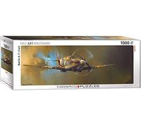 EuroGraphics 6010-0952 Spitfire by Barrie A F Clark Puzzle (1000-Piece) Rompecabezas, Multicolor