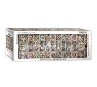 EuroGraphics 6010-0960 Sistine Chapel by Michelangelo Puzzle (1000-Piece) Miguel Ángel Rompecabezas, Multicolor