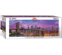 EuroGraphics 6010-5301 Brooklyn Bridge New York Puzzle (1000-Piece) Rompecabezas, Multicolor