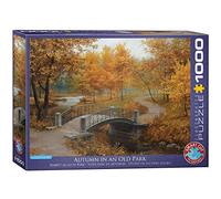 EuroGraphics- Autumn in an Old Park by Eugene Lushpin Jewgenij Rompecabezas, Multicolor, 48 x 68 cm (A2103354)