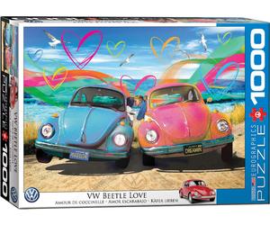 Eurographics Beetle Love Rompecabezas 1000 Piezas, 680mm x 480mm, Arte