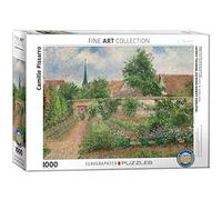 Eurographics Camille Pissarro Huerto Mañana Cubierta Eragny Puzzle (1000 Piezas, Multi-Color)