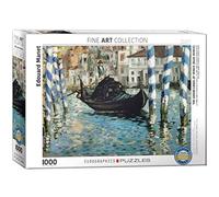 Eurographics Edouard Manet Le Grand Canal/Venecia Bleu Puzzle (1000 Piezas, Multi-Color)