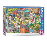 Eurographics EG65005460 Puzzle 500 PC ¿Qué podría Salir Mal, Varios