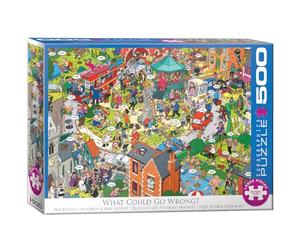Eurographics EG65005460 Puzzle 500 PC ¿Qué podría Salir Mal, Varios