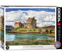 Eurographics Eilean Donan Castillo 1000 Rompecabezas de Piezas 680mm x 480mm (