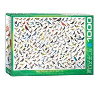 Eurographics El Mundo de Las Aves por David Sibley Puzzle (1000 Piezas, Multi-Co