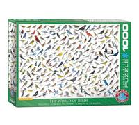 Eurographics El Mundo de Las Aves por David Sibley Puzzle (1000 Piezas, Multi-Color)