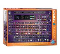 Eurographics- Illustrated Periodic Table of The Elements Rompecabezas, Multicolor, 48 x 68 cm (6000-0258)