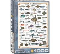 Eurographics Mar Pez 1000 Rompecabezas de Piezas 680mm x 480mm ( Pz )