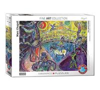 Eurographics Rompecabezas Marc Chagall Le Cheval de Cirque 1000 piezas multicolor