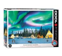 EuroGraphics-Northern Lights-Yellowknife Rompecabezas, Multicolor, 1000 (5435)