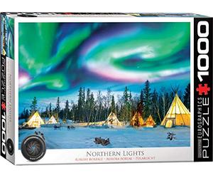 EuroGraphics-Northern Lights-Yellowknife Rompecabezas, Multicolor, 1000 (5435)