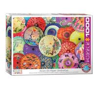 EuroGraphics- Paraguas de Papel asiático Rompecabezas, Multicolor, Talla única (6000-5317)