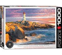 EuroGraphics- Peggy's Cove Lighthouse Barco Rompecabezas, Multicolor, 19.25" x 26.5" (5437)