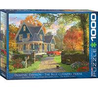 EuroGraphics Puzzle The Blue Country House de 15,240 a 2,484 cm (1000 Piezas) 6000-0978