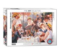 EuroGraphics Luncheon of The Boating Part by Pierre Auguste Renoir 1000 Piece Puzzle (-) (-) Rompecabezas, Color Azul, Blanco, (EG60002031)