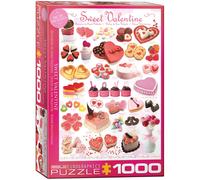 EuroGraphics Sweet Valentines - Rompecabezas de 1000 Piezas (6 (Importación USA)