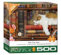 EuroGraphics The Cat Nap 500-Piece Puzzle EuroGraphics The Cat Nap 500-Piece Puz