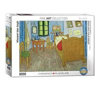 Eurographics Puzzle Vincent – El dormitorio de Van Gogh en Arles – 1000 piezas, multicolor