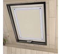 Eurohome Estor opaco para claraboya, sin agujeros, para ventana Velux, 96 x 115 cm